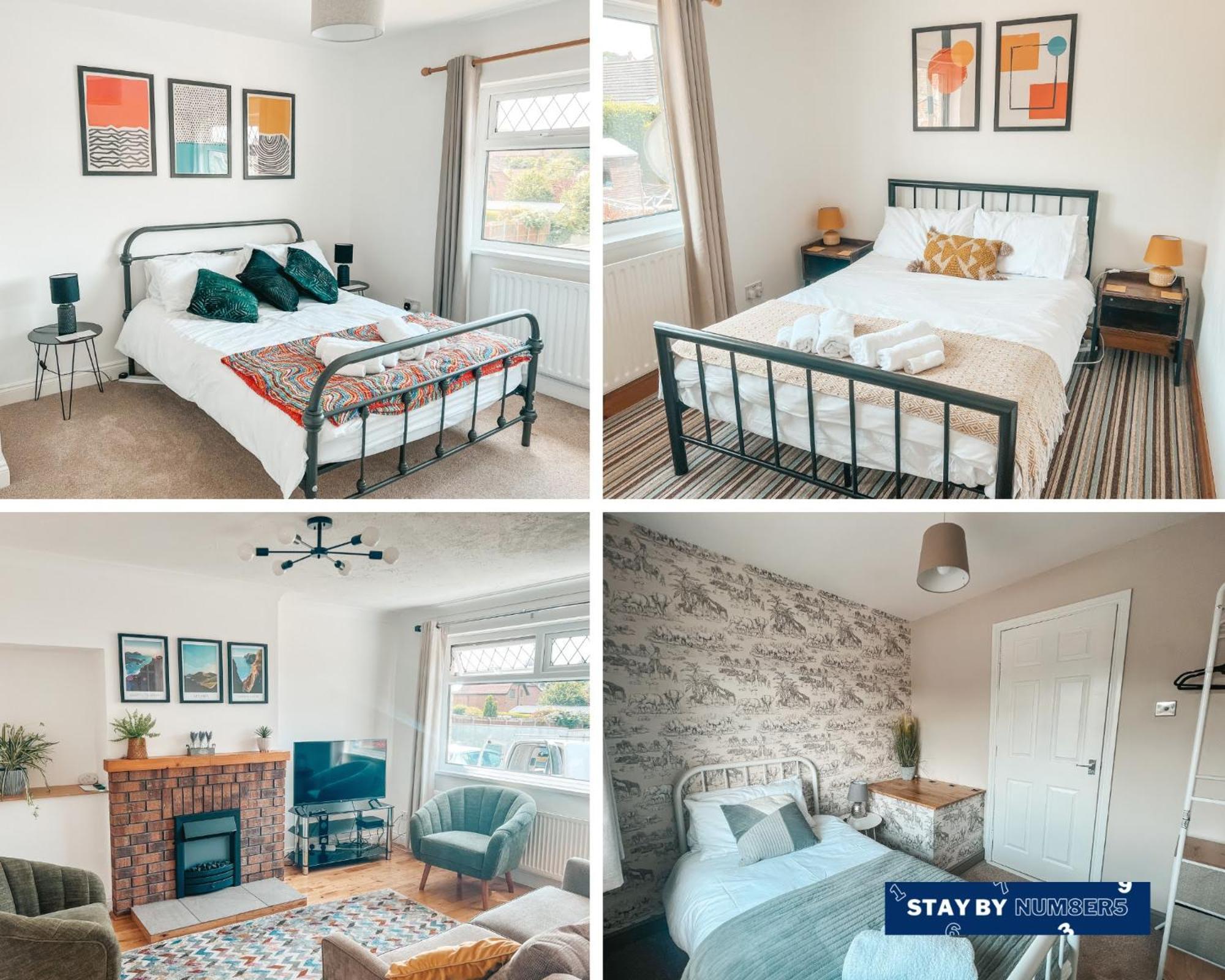 Staybynumbers - Spacious Three Bed House Royal Hillsborough Exterior foto